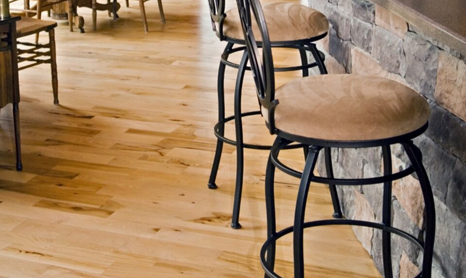 Hickory wood floors